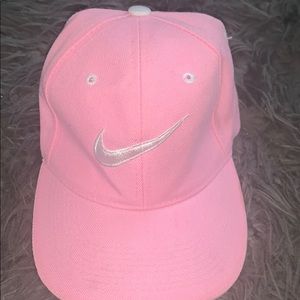 Pink Nike cap